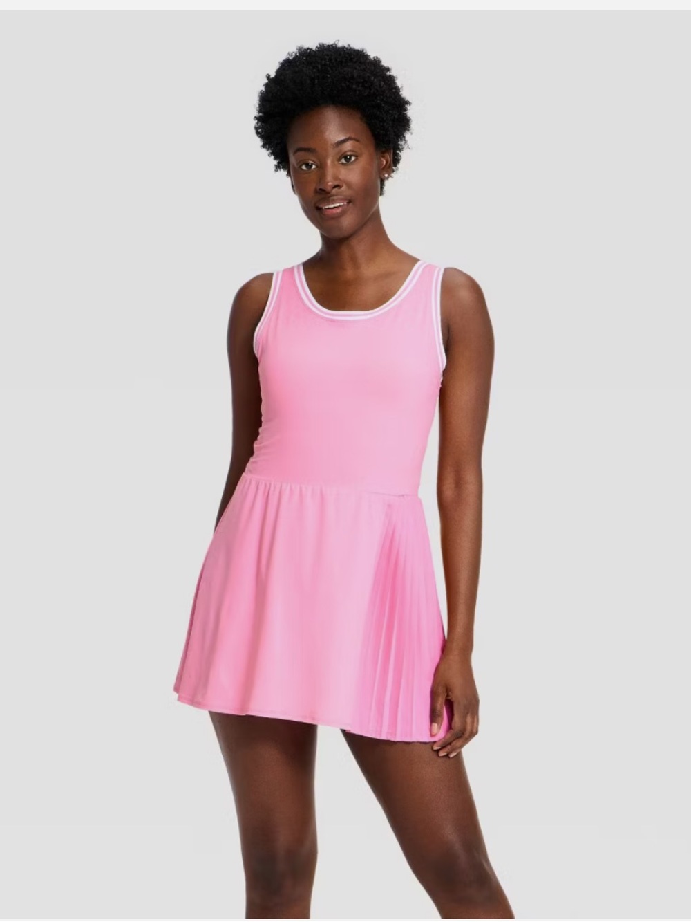 All In Motion Women Pleated Active Dress Sleeveless